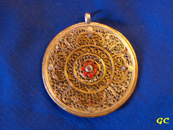 Tibetan pendant (back)