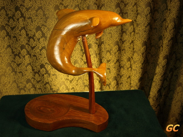 dolphin with stand