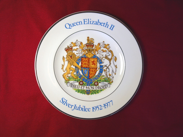 coronation plate, 1977