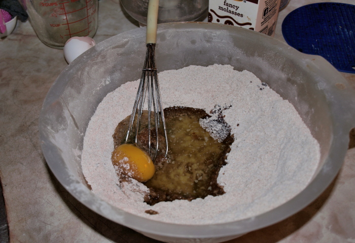 dry mixing